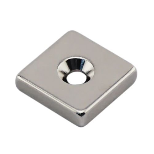 0.0065 Neodymium Countersunk Block Magnet