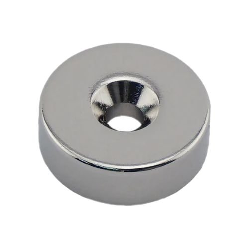 0.17 Neodymium Countersunk Ring Magnet