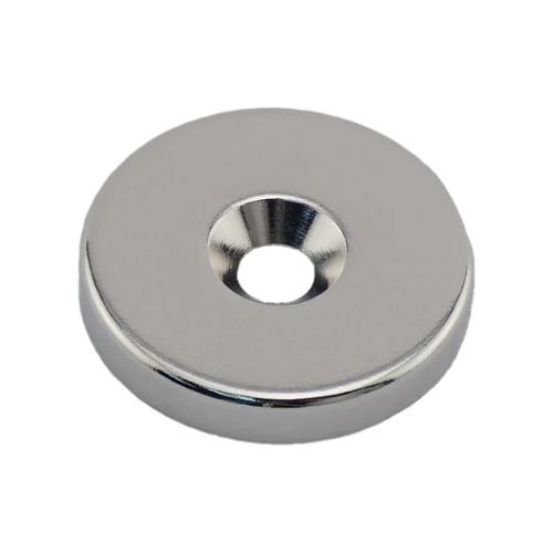 0.194 Neodymium Countersunk Ring Magnet