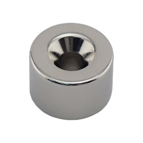 0.221 Neodymium Countersunk Ring Magnet